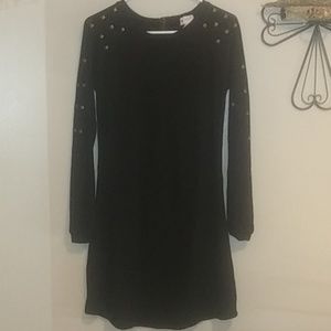 👗Long Sleeve Black Dress